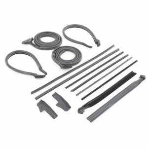 Door Seal Kit - 14 pcs - Chrome Beads - 69-72 Chevy GMC CK Blazer Jimmy - Image 2 of 5