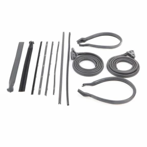 Door Seal Kit - 14 pcs - Black Beads - 69-72 Chevy GMC CK Blazer Jimmy - Image 5 of 6