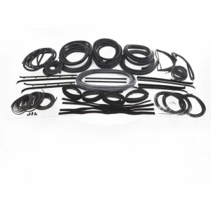 Weatherstrip Kit - w/ Chrome Lock Strip - 41 pcs - 80 Chevy GMC CK Suburban with Barn Doors - Image 1 of 5