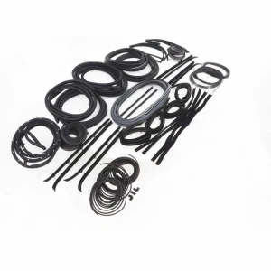 Weatherstrip Kit - w/ Chrome Lock Strip - 41 pcs - 80 Chevy GMC CK Suburban with Barn Doors - Image 5 of 5
