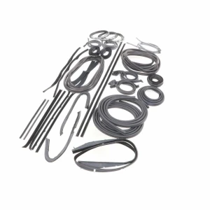 Weatherstrip Kit - w/ Chrome Lock Strip - 78-80 Chevy GMC CK Blazer Jimmy - Image 3 of 5