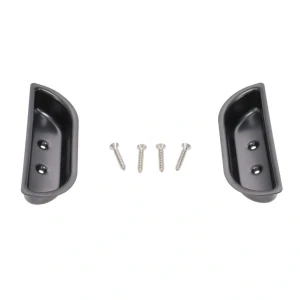 Door Armrest Finger Cup – Metal – Pair – 73-79 Ford Trucks 78-79 Bronco - Image 4 of 6