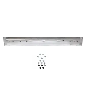 Tailgate Band - Brushed Aluminum Black - 81-91 Chevy GMC Blazer Jimmy - Image 4 of 6