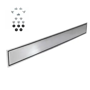 Tailgate Band - Brushed Aluminum Black - 81-91 Chevy GMC Blazer Jimmy - Image 6 of 6