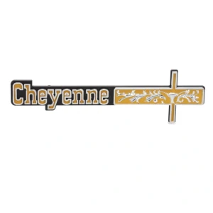 Dash Emblem - Cheyenne - 73-74 Chevy CK Truck SUV - Image 1 of 6