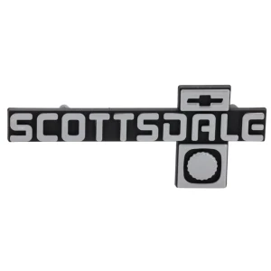 1988 Chevy K20 Pickup Dash Emblem - Scottsdale - 81-88 Chevy CK Truck SUV