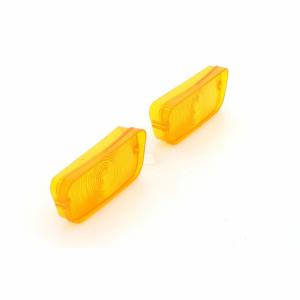 Park Lamp Lenses - Amber - Pair - 67-69 Ford Truck - Image 2 of 6