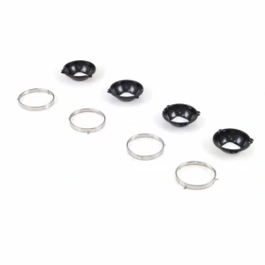 Headlamp Mounting Bucket and Retaining Ring Set - 8 pcs - 67-72 GMC CK Truck SUV - Image 1 of 7