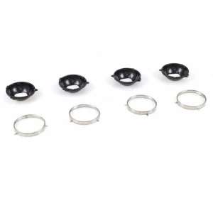 Headlamp Mounting Bucket and Retaining Ring Set - 8 pcs - 67-72 GMC CK Truck SUV - Image 6 of 7