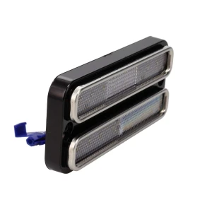 Rear Side Marker - Clear Lens 18 Red LED with Stainless Trim - 69-72 Chevy GMC CK Truck - Image 6 of 6