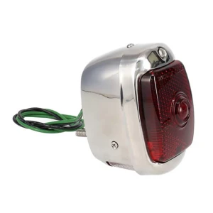 Tail Lamp Assembly - Stainless - LH - 47-53 Chevy GMC Pickup - Image 5 of 7