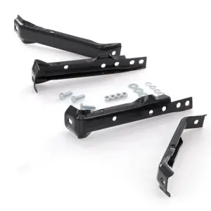 Rear Bumper Bracket Set - 67-72 Chevy GMC Truck 1/2-ton 2WD with Rear Coil Springs - Image 3 of 3