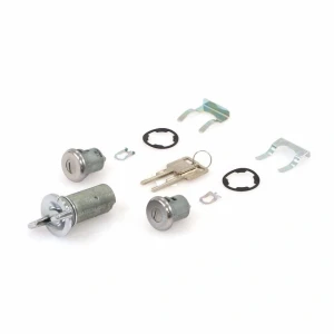 Ignition-Door Lock Cylinder Set - 79 Nova 79-81 Firebird 78-87 Chevy GMC CK Truck - Image 3 of 6