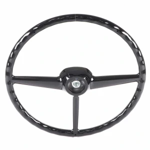 Steering Wheel - Black - 47-53 Chevrolet GMC Truck - Image 3 of 6