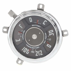 Gauge Cluster Assembly - 6-Volt - 47-48 Chevy Truck - Image 1 of 6