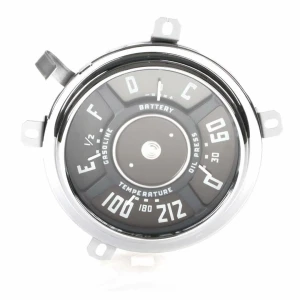 Gauge Cluster Assembly - 12-Volt V8 - 49-50 Chevy Truck - Image 1 of 6