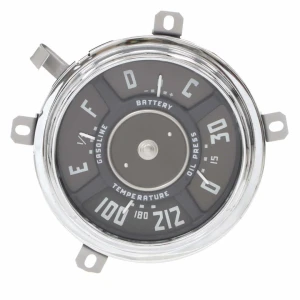 Gauge Cluster Assembly - 6-Volt - 49-50 Chevy Truck - Image 1 of 6