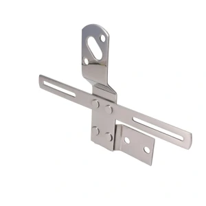 Tail Lamp Bracket - LH - with License Bracket - Stainless - 47-53 Chevy GMC Pickup Truck - Image 2 of 5