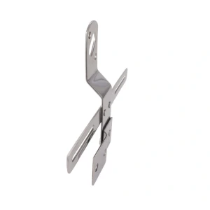 Tail Lamp Bracket - LH - with License Bracket - Stainless - 47-53 Chevy GMC Pickup Truck - Image 3 of 5
