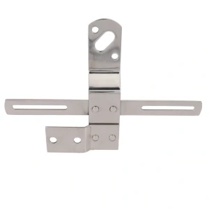 Tail Lamp Bracket - LH - with License Bracket - Stainless - 47-53 Chevy GMC Pickup Truck - Image 4 of 5