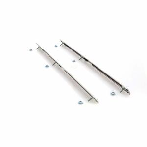Center Grille Moldings - Stainless Pair - 77-79 GMC CK Truck - Image 5 of 6