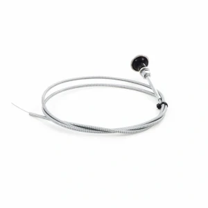 Choke Cable - Black-Stainless Knob - 60-63 Chevy GMC CK Truck - Image 4 of 6