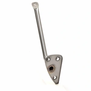 Outside Rear View Mirror Arm - Stainless - RH - 60-66 Chevy GMC CK Truck - Image 3 of 6