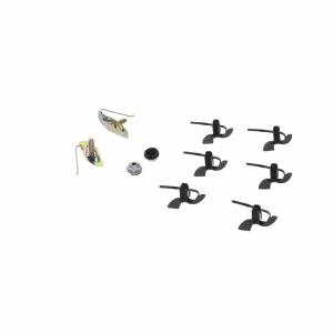 Upper Tailgate Moldings Clip Kit - 67-72 Chevy GMC CK Truck - Image 1 of 6