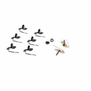 Upper Tailgate Moldings Clip Kit - 67-72 Chevy GMC CK Truck - Image 4 of 6