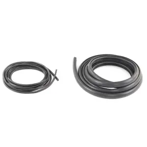 Back Glass Window Gasket Seal - Black Lockstrip - Big Back Window - 55-66 Chevy GMC Truck - Image 2 of 6