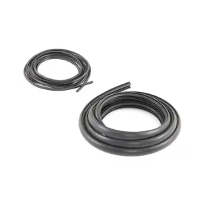 1963 Chevy C30 Pickup Back Glass Window Gasket Seal - Black Lockstrip - Big Back Window - 55-66 Chevy GMC Truck