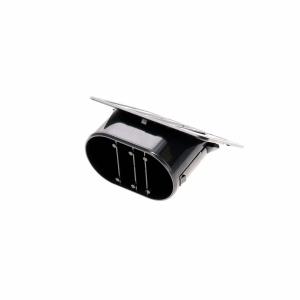 Defrost Outlet - Black RH - 67-72 Chevy GMC CK Truck SUV - Image 5 of 6