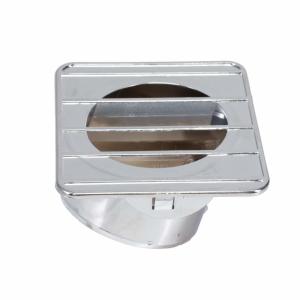 Defrost Outlet - Chrome LH - 67-72 Chevy GMC CK Truck - Image 7 of 8