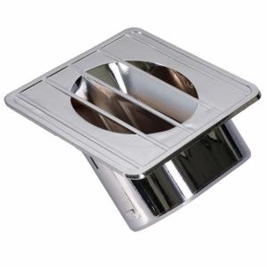Defrost Outlet - Chrome RH - 67-72 Chevy GMC CK Truck - Image 1 of 7