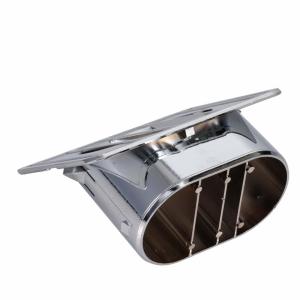 Defrost Outlet - Chrome RH - 67-72 Chevy GMC CK Truck - Image 3 of 7
