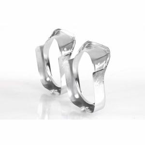 Headlamp Bezels - Inner/Outer LH - 68 Chevelle El Camino - Image 5 of 6