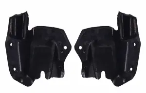 Door End Cap Filler Seals - LH/RH Pair - 66-67 Dodge Plymouth B-Body 2DR Hardtop & Convertible - Image 1 of 2