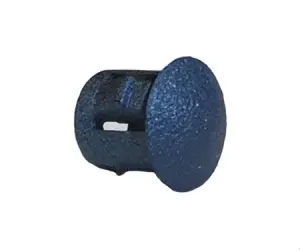 Mopar A / B Body Vent Window Regulator Access Hole Plug (Dark Blue) - Image 1 of 2