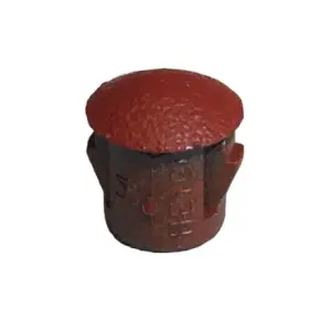 Mopar A / B Body Vent Window Regulator Access Hole Plug (Red) - Image 2 of 2