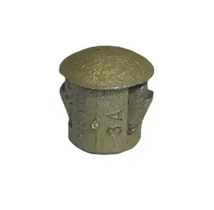 Mopar A / B Body Vent Window Regulator Access Hole Plug (Ember Gold) - Image 2 of 2
