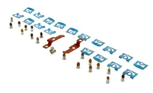 Back Glass Molding Clips & Screw Set (20pcs) - 70 Barracuda Challenger Coupe - Image 2 of 2