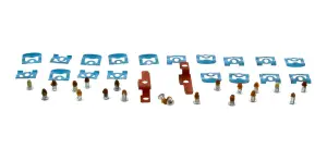 1970 Dodge Challenger Back Glass Molding Clips &amp; Screw Set (20pcs) - 70 Barracuda Challenger Coupe