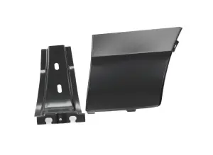 Front Fender Lower Rear Repair Panel w/ Brace - LH - 68-70 Plymouth B-Body - Image 3 of 4