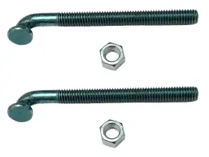 1963 Dodge 330 J-Bolts with Lock Nuts (4pc Set) - Dodge Plymouth A, B, E Body