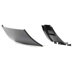 Front Fender Lower Rear Repair Panel w/ Brace - LH - 71-72 Plymouth B-Body 2DR - Image 4 of 5