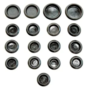 1965 Plymouth Satellite Door Frame Body Plug Kit - 67-76 Mopar