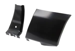 Front Fender Lower Rear Repair Panel w/ Brace - RH - 70-74 Barracuda - Image 2 of 3