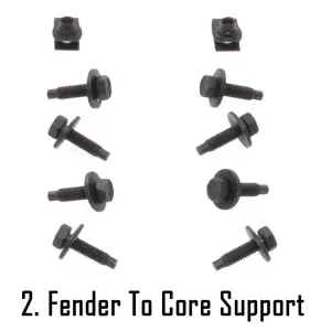 Fender Bolt Kit - 68-70 Dodge Plymouth B-Body - Image 3 of 8