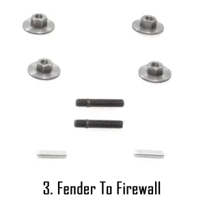 Fender Bolt Kit - 68-70 Dodge Plymouth B-Body - Image 4 of 8