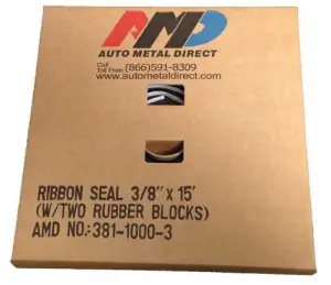 1968 Buick GSX Window Ribbon Seal - 3/8 inch x 15 foot